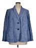Talbots 100% Linen Blue Blazer Size 16 - photo 1
