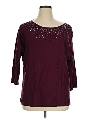 Chico's 3/4 Sleeve T-Shirt (view 1)
