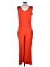 Zuda Solid Orange Jumpsuit Size M - photo 2