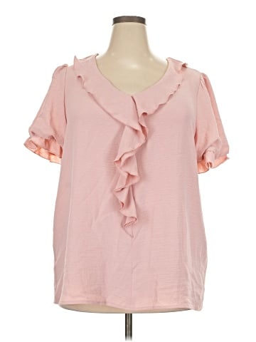 Prettygarden Short Sleeve Blouse (view 1)