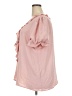 Prettygarden 100% Polyester Pink Short Sleeve Blouse Size XXL - photo 5