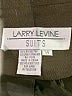 Larry Levine 100% Polyester Brown Trenchcoat Size 14 - photo 6