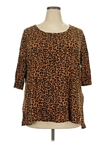 Terra & Sky 3/4 Sleeve Blouse (view 1)