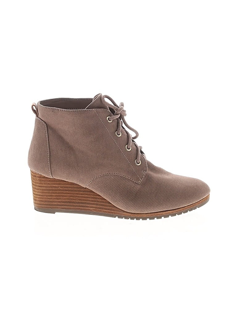 Pre-owned Dr. Scholl's Wedges In Brown