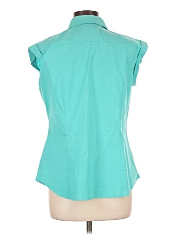 Worthington Sleeveless Button-Down Shirt (view 2)