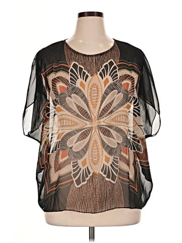 Peck & Peck Short Sleeve Blouse (view 1)