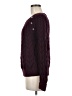 Talbots Chevron-herringbone Burgundy Pullover Sweater Size M - photo 5