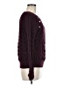 Talbots Chevron-herringbone Burgundy Pullover Sweater Size M - photo 4