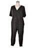 Torrid Metallic Gray Jumpsuit Size 1X Plus (1) - photo 1
