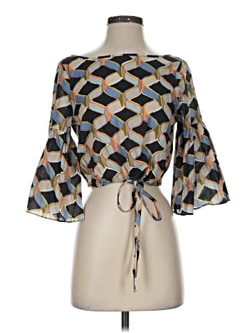 Milly 3/4 Sleeve Blouse (view 1)