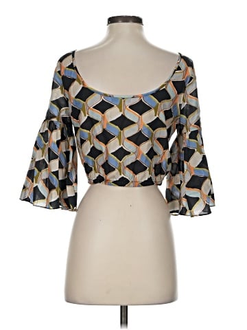 Milly 3/4 Sleeve Blouse (view 2)