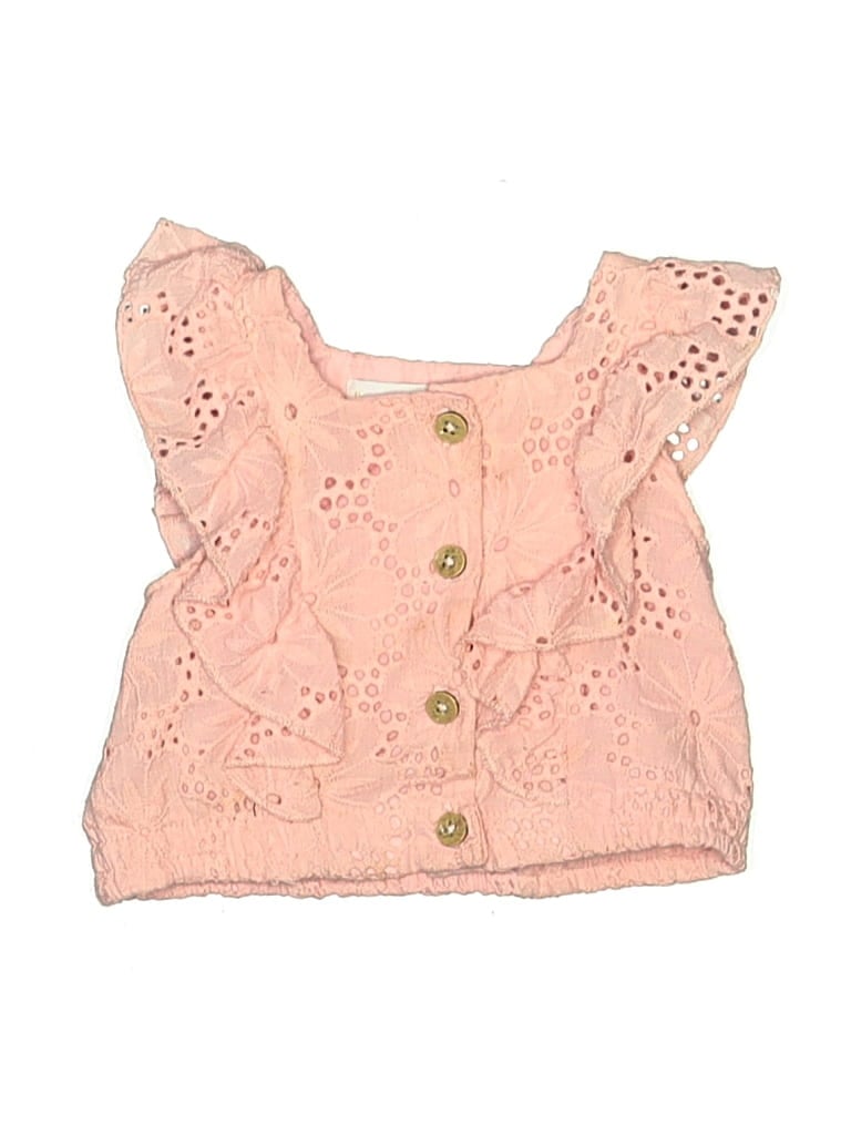 Pre-owned Rachel Zoe Babies' Sleeveless Blouse In Pink