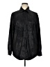 Gianni Bini Black Long Sleeve Button-Down Shirt Size XL - photo 1