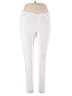 Faded Glory Solid White Casual Pants Size 18 - photo 1