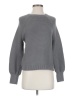 C&C California Solid Gray Pullover Sweater Size S - photo 1