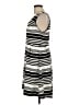 Merona Stripes Black Casual Dress Size L - photo 5