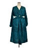 Simplee 100% Polyester Teal Casual Dress Size 3X - photo 1