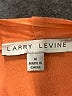 Larry Levine Orange Short Sleeve Top Size M - photo 7