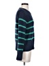 Gap 100% Cotton Stripes Blue Pullover Sweater Size S - photo 4