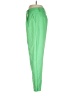 Peach Solid Green Casual Pants Size M - photo 5