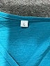 Unbranded 100% Polyester Teal 3/4 Sleeve T-Shirt Size L - photo 7