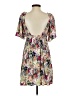 Roxy Print Ivory Casual Dress Size S - photo 2