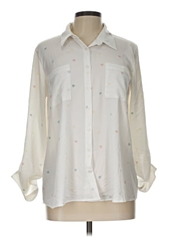 Olive and Oak Long Sleeve Blouse (view 1)