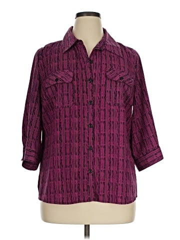 Notations 3/4 Sleeve Blouse (view 1)