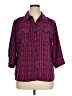 Notations Tweed Purple 3/4 Sleeve Blouse Size 1X - photo 1