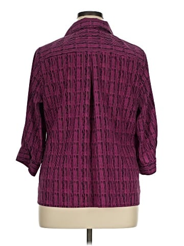 Notations 3/4 Sleeve Blouse (view 2)