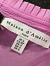 Maison d' Amelie 100% Polyester Pink Short Sleeve Blouse Size S - photo 7