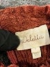Deletta Brown Long Sleeve Blouse Size S - photo 7