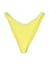 L Space Solid Yellow Swimsuit Bottoms Size M (estimated) - photo 1