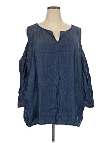 NYDJ 3/4 Sleeve Blouse (view 1)