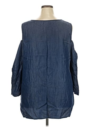 NYDJ 3/4 Sleeve Blouse (view 2)