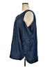 NYDJ 100% Lyocell Blue 3/4 Sleeve Blouse Size 2X - photo 5