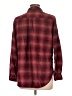 Pinque Plaid Burgundy Long Sleeve Button-Down Shirt Size L - photo 2
