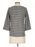 J.Jill Houndstooth Gray 3/4 Sleeve Blouse Size XS - photo 2