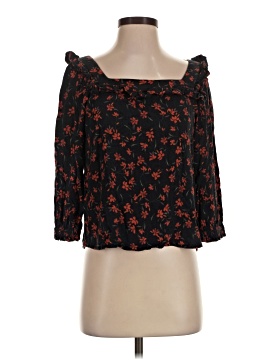 Garnet Hill 3/4 Sleeve Blouse