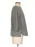 J.Jill Houndstooth Gray 3/4 Sleeve Blouse Size XS - photo 4