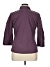 Worthington Purple 3/4 Sleeve Button-Down Shirt Size XL - photo 2