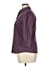 Worthington Purple 3/4 Sleeve Button-Down Shirt Size XL - photo 5