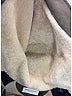 Saint Laurent 100% Cotton Brown Coat Size 18 - photo 9