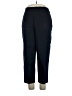 Briggs Solid Blue Casual Pants Size 16w - photo 1