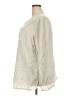 Grace Elements 100% Linen Ivory 3/4 Sleeve Button-Down Shirt Size 3X - photo 5