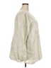 Grace Elements 100% Linen Ivory 3/4 Sleeve Button-Down Shirt Size 3X - photo 4