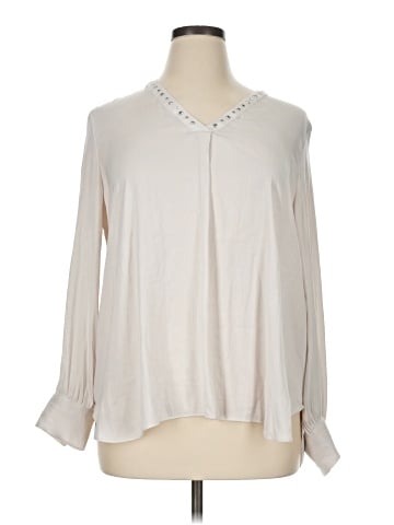 Carmen Carmen Marc Valvo Long Sleeve Blouse (view 1)