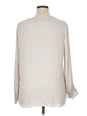 Carmen Carmen Marc Valvo Long Sleeve Blouse (view 2)