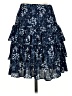 MICHAEL Michael Kors Paisley Blue Casual Skirt Size S - photo 1