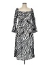 ASOS Design Animal Print Multi Color Silver Cocktail Dress Size 14 - photo 1